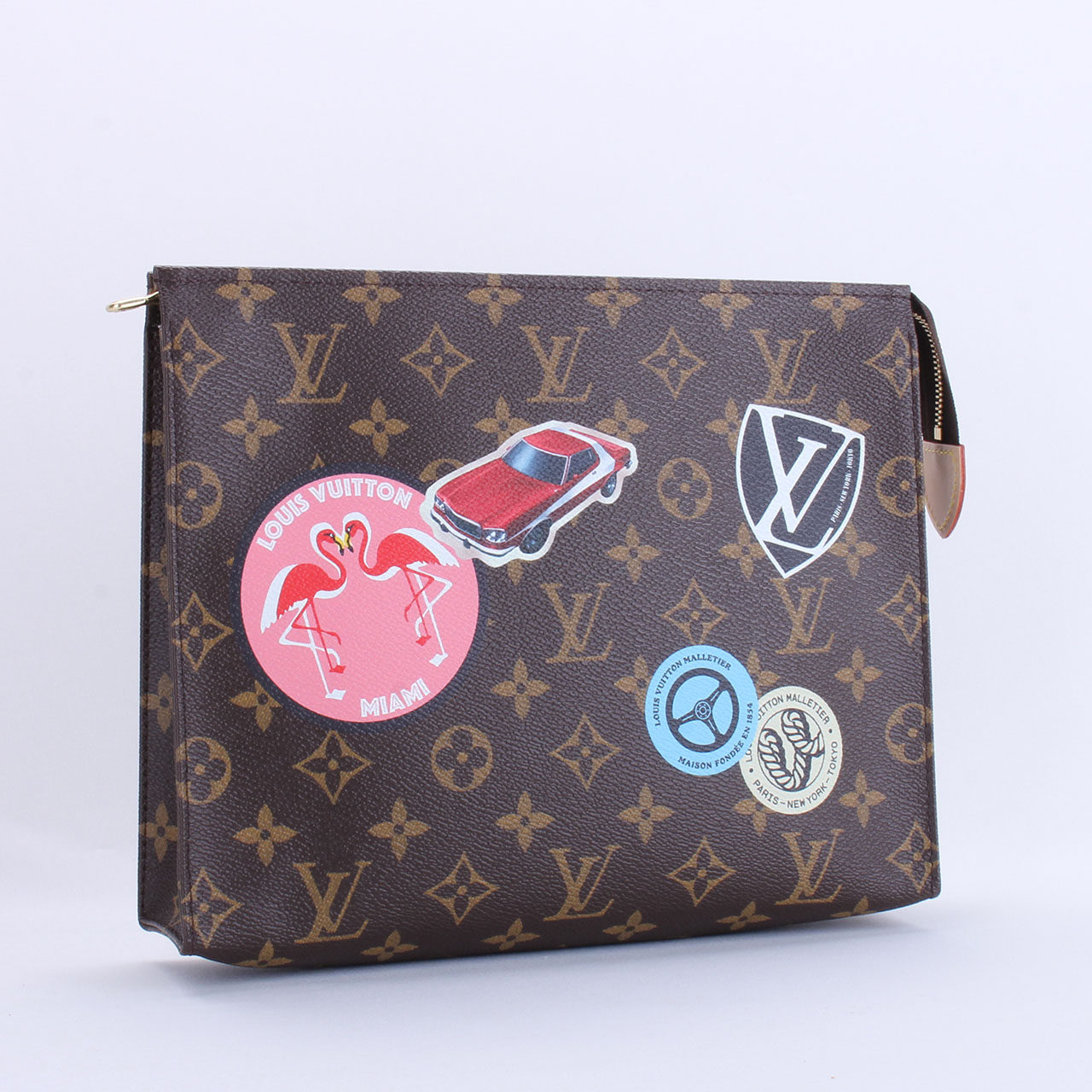 [9.9新]未使用路易威登lv26号盥洗袋限量款0960