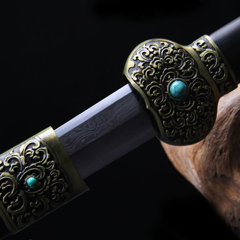 12寸金兰剑(未开刃)林必钱 浙江省高级工艺美术师