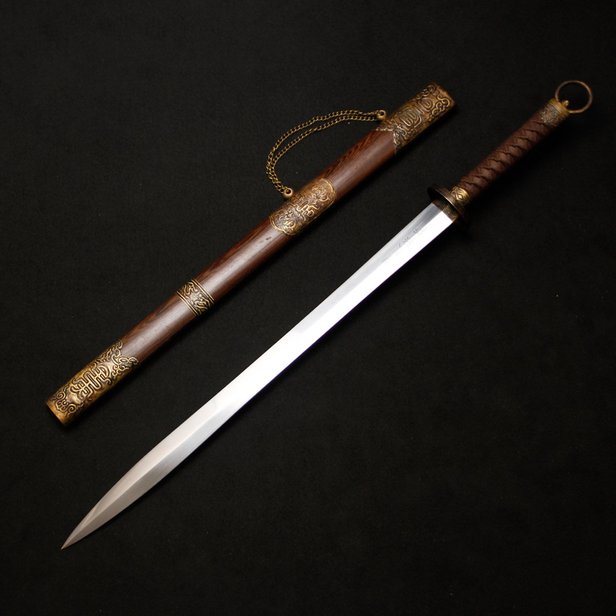 春秋战剑(未开刃) 汤汝平 浙江省工艺美术大师