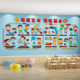 预防溺水安全教育文化墙面装饰幼儿园教室走廊主题环创布置墙贴纸