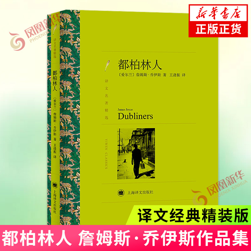 都柏林人 詹姆斯乔伊斯著 王逢振译 译文名著精选 外国名著书籍 外国文学小说外国名著读物 上海译文出版社 凤凰新华书店 正版书籍