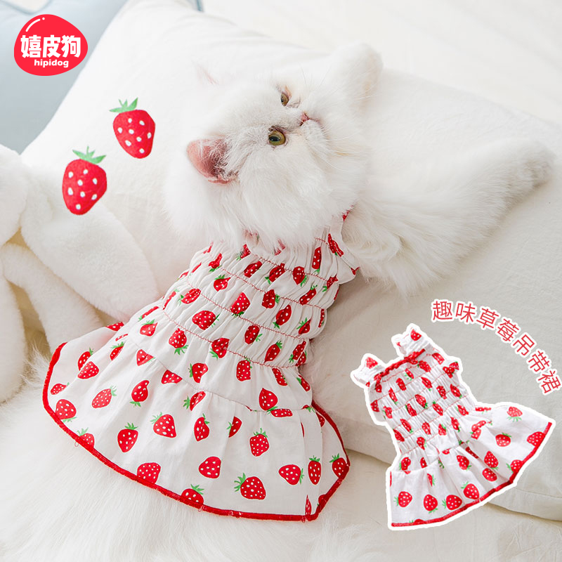 猫咪衣服夏季防掉毛薄款背心英短蓝猫幼猫布偶猫夏天奶猫公主裙子|ruв категории животное/Животное питание и принадлежностей, одежды и аксессуаров для домашних животных, 猫宠物服装/雨衣 - от Buy2taobao.com для оказания профессиональной услуги покупки агента Taobao