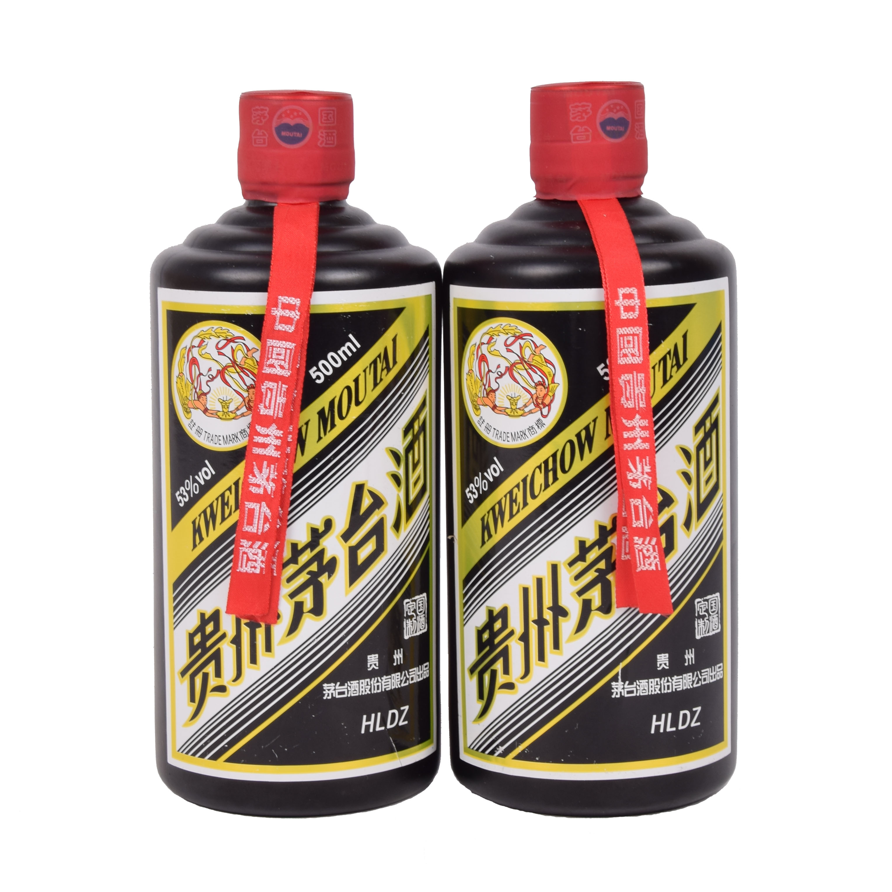 19-60【酱香经典】2015年黑金贵州茅台酒 53度500ml 2瓶