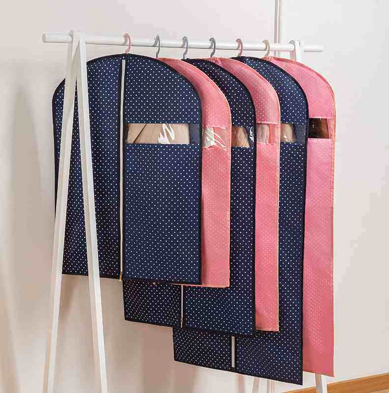 纳衣阁家用皮草衣套大衣罩挂式防尘罩衣服保护套西服透气收纳袋