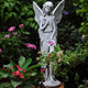 欧式户外天使做旧装饰品雕塑庭院造景装饰摆件人物摆件品装饰酒柜