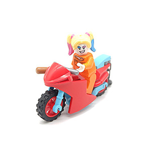 lego超级英雄人仔 76138 小丑女 蝙蝠侠 保安 小丑 80周年纪念