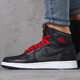 Air Jordan 1 Black Satin AJ1黑红 555088-060 553558 554724-