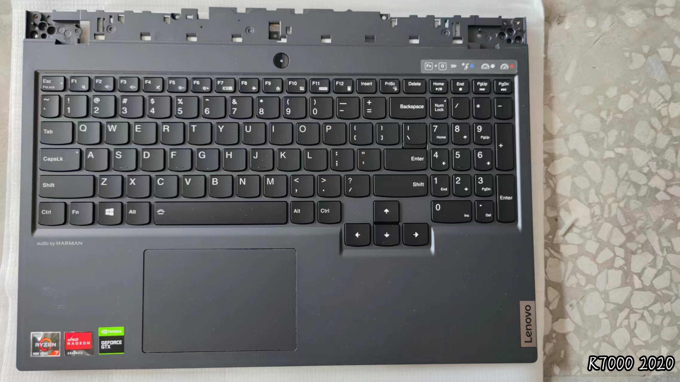 联想拯救者R7000 2020  Y9000P 22款键盘 C壳带触摸板 键盘