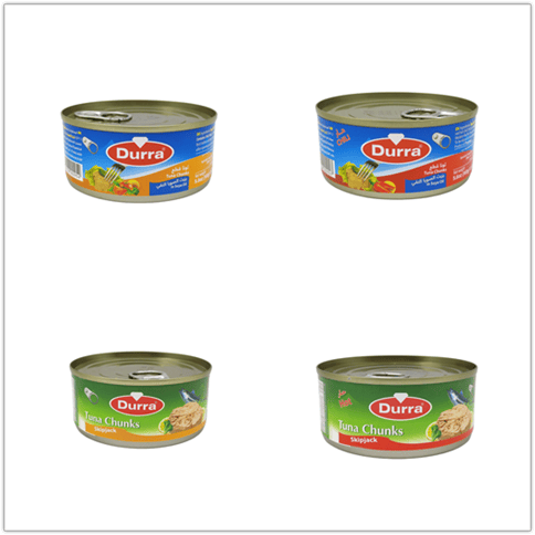 durra SKIPJACK TUNA & yellowfish tuna in soya oil 160g