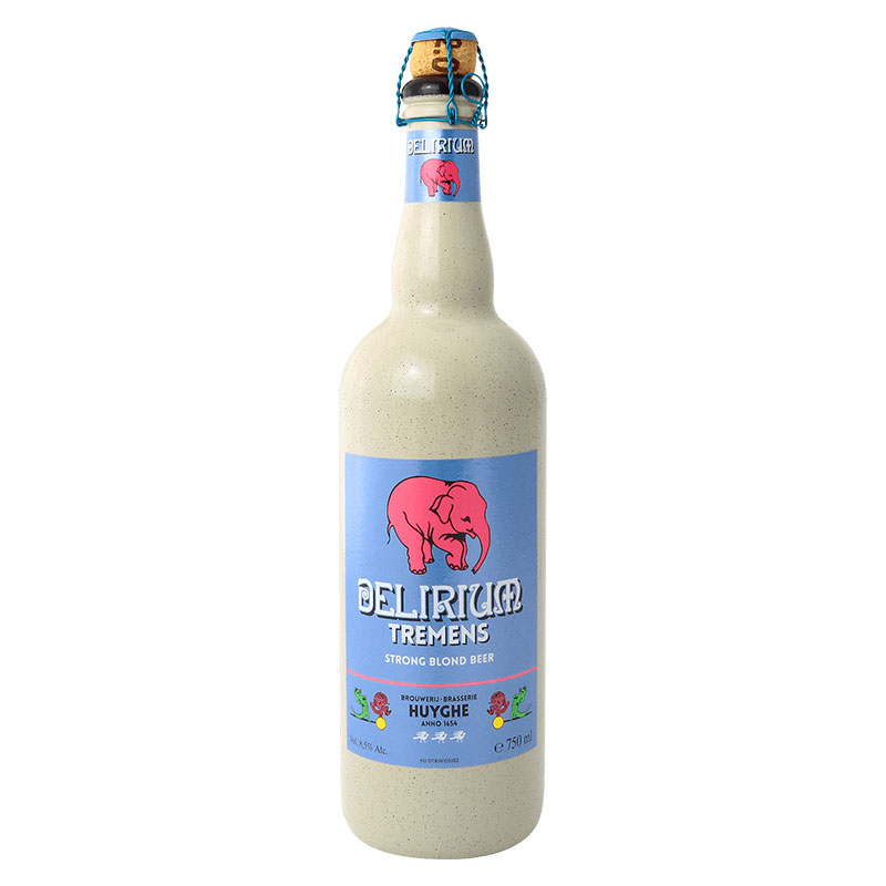 比利时进口啤酒 Delirium Tremens浅粉象啤酒750ml 瓶装 爱尔啤酒