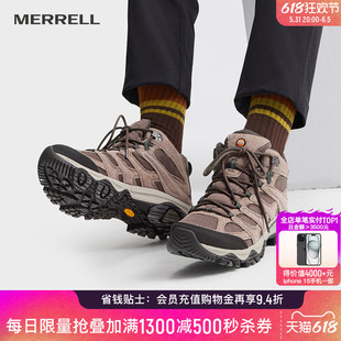 MERRELL迈乐户外运动徒步鞋MOAB3 MID GTX专业防水透气登山鞋男女