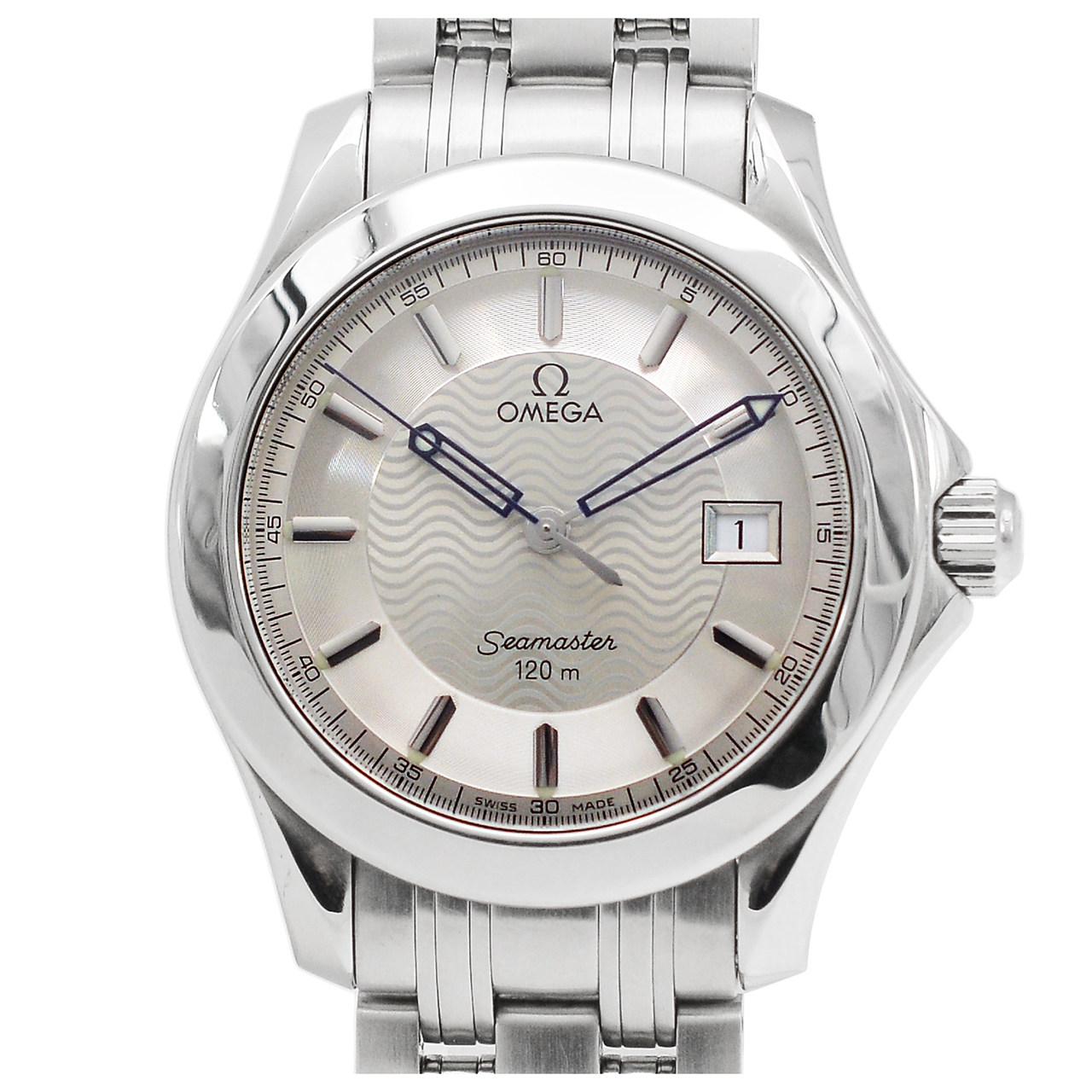 [9.0新]欧米茄男士石英表海马系列限时拍