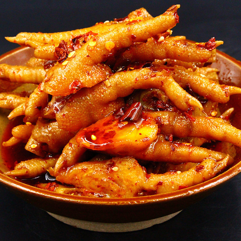 一折卤鸡爪包邮 熟食四川