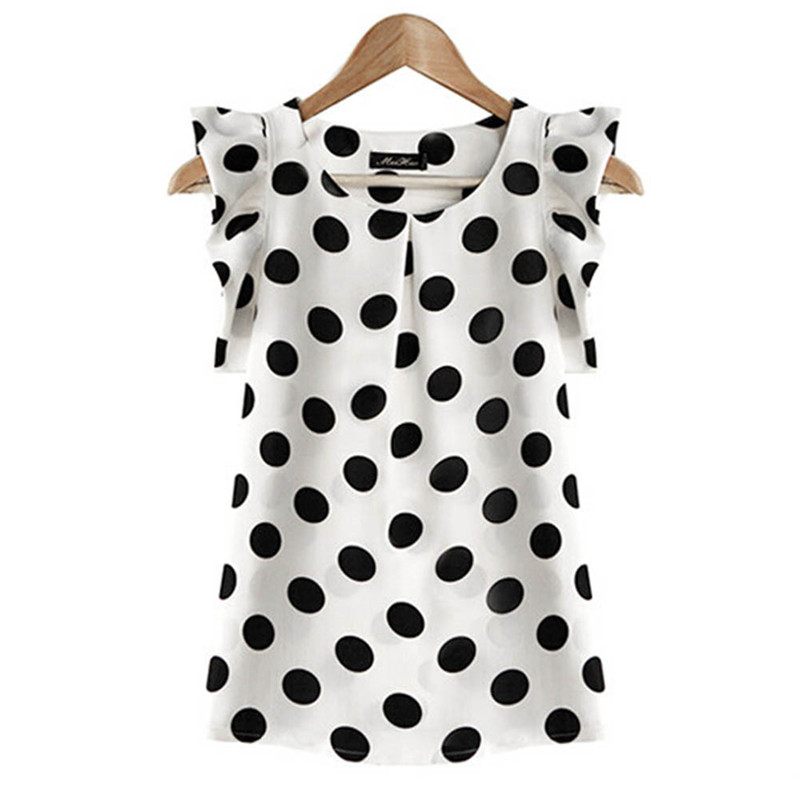 Chiffon Shirt Short Sleeve Shirt Summer Tops Black White在类目 个性定制/设计服务/DIY, 服饰箱包定制, 服装定制, 工作服/校服/商务服定制中 - 来自Buy2taobao.com提供专业的淘宝代购服务