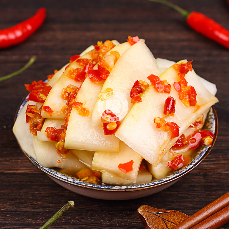 热销酸木瓜腌制 酸辣味_甜甜都安酸 广西酸野农家酸菜泡菜罐装腌制