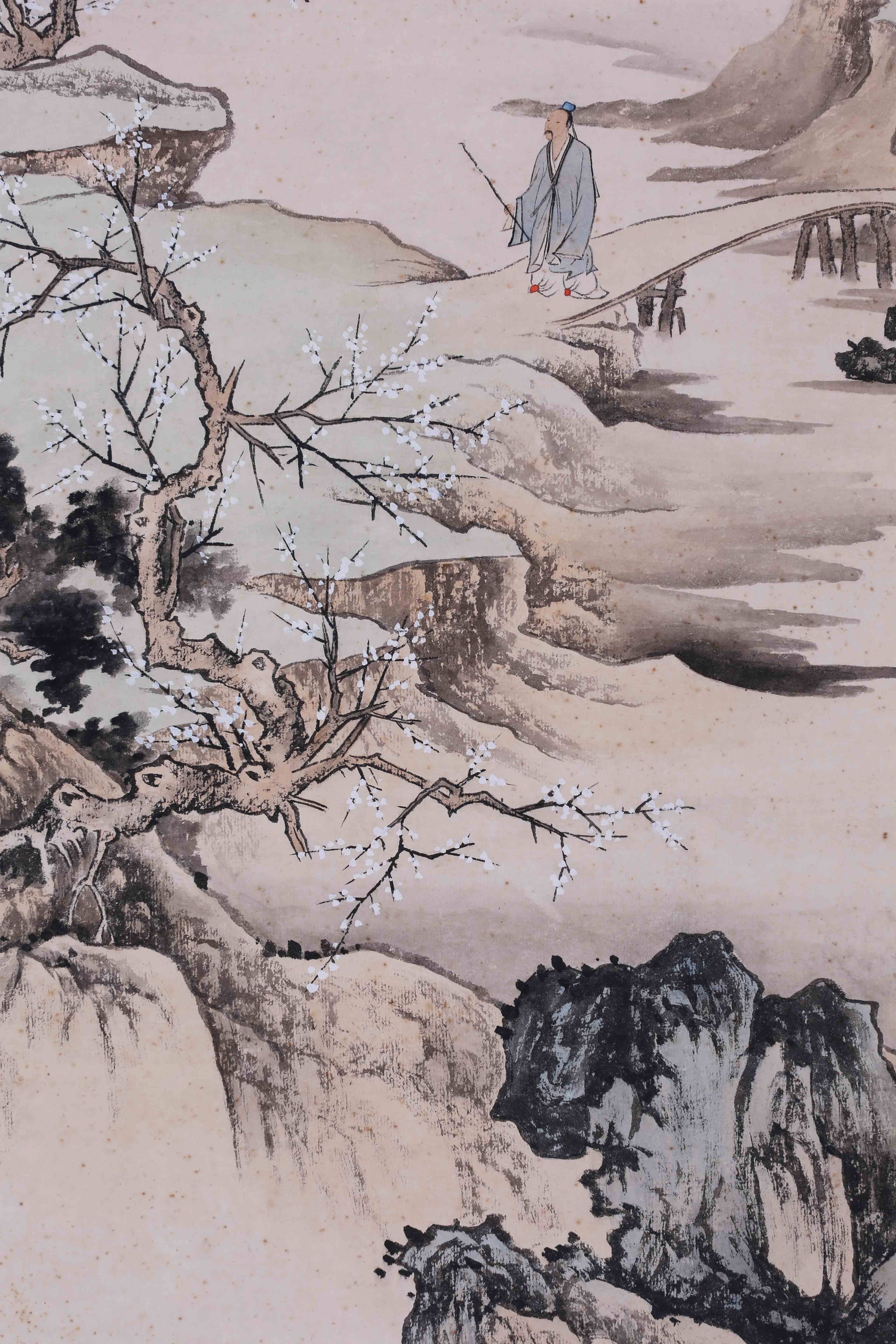 陈少梅 《探梅图》