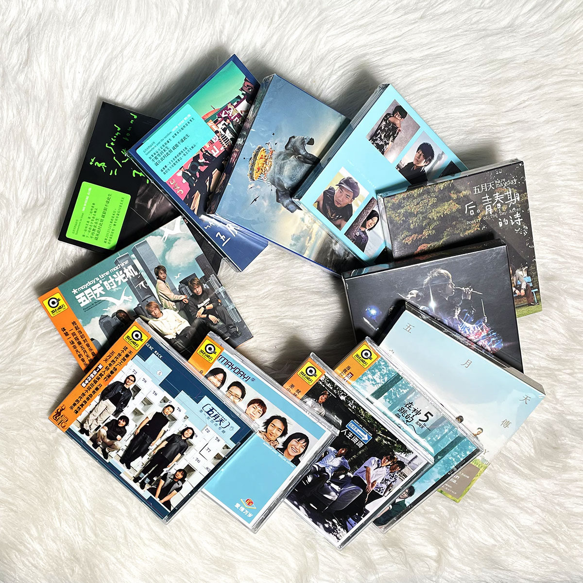 五月天专辑正版全套 自传/第二人生/人生无限/后青春期的诗cd唱片