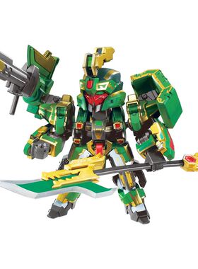 奥迪双钻超限猎兵模型三国联名凯能曹操凯能关羽凯能吕布达萨可