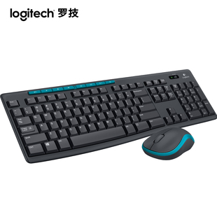 罗技MK275无线鼠标键盘套装键鼠电脑笔记本台式家用办公打字专用