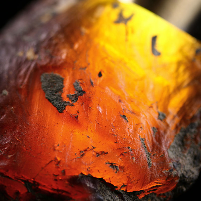 34.96g 缅甸琥珀 原矿 带皮原石 hp1968