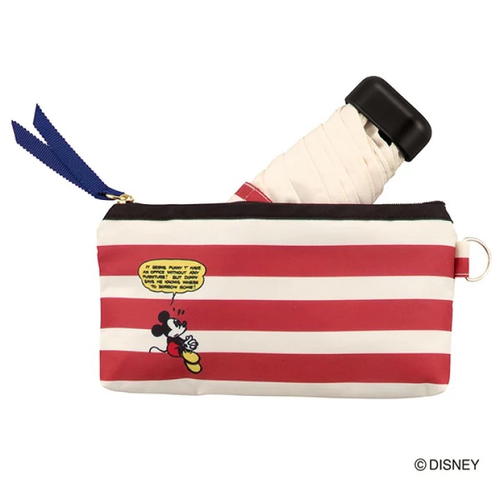 goods in stock Bank cute girl Same item Japan WPC Disney gules stripe Mickey Mouse ultraviolet-proof Folding umbrellain the Home Daily , Umbrella/Rain gear/Rain/Moistureproof , Umbrella category - from Buy2taobao.com to provide professional Taobao agent buy service
