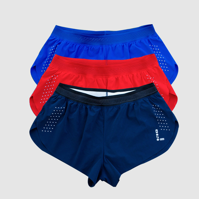 赞助省队专业田径运动训练比赛三分短裤马拉松男女长跑透气速干裤