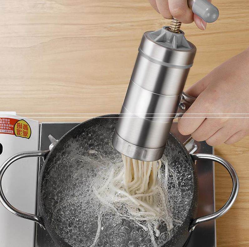 拉面机器_固定夹手动压面机手柄面条机器擀面摇手商用手拧拉面手摇