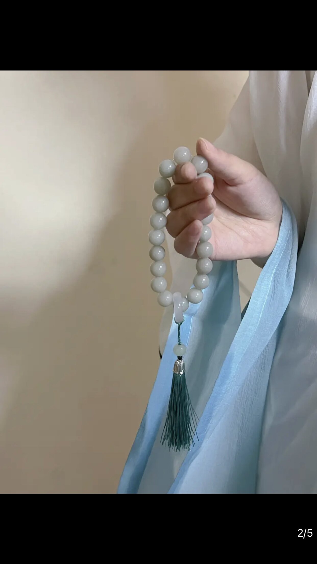 余太翠同款手持古风汉服手串文玩