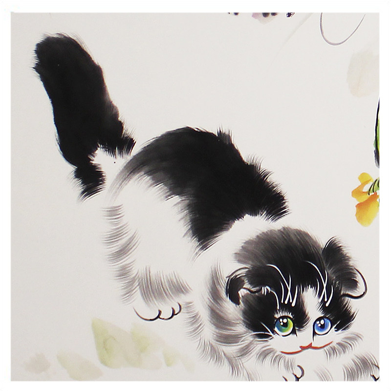 孙菊生孙菊生《猫趣图005》中国著名绘画大师