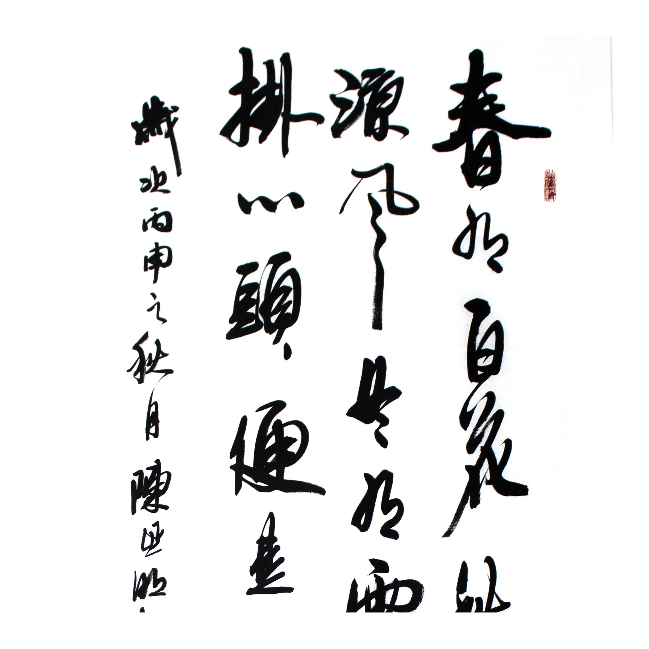 陈延明《春照百花》 北京朝阳区书法家协会会员