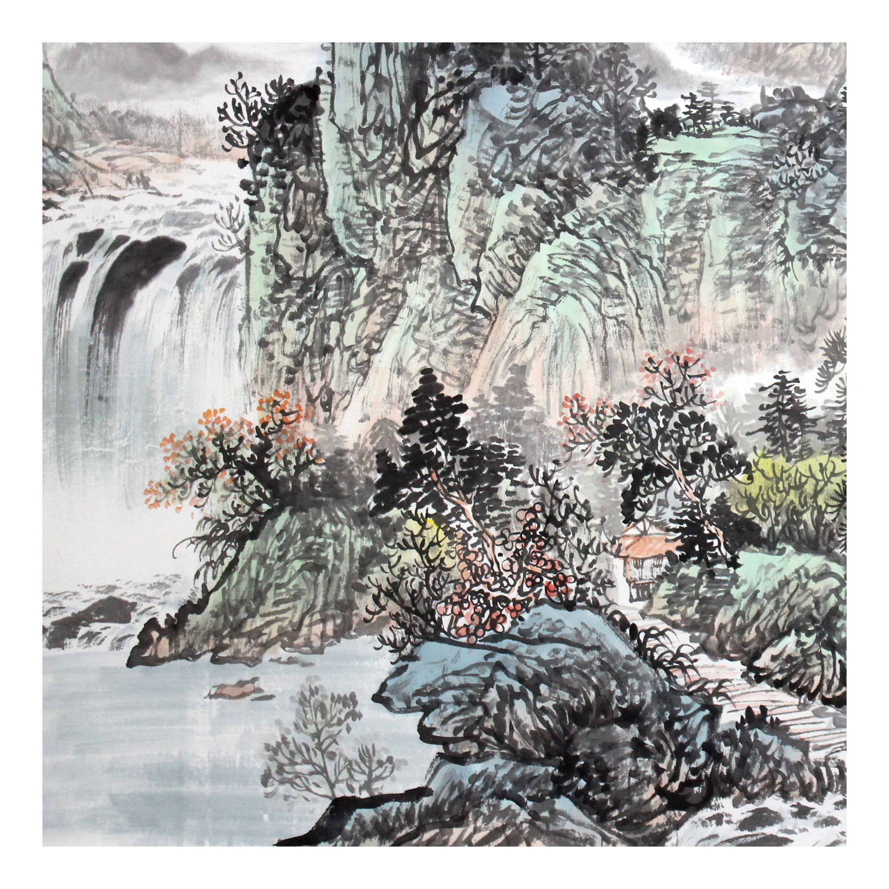 邢亚峰《源远流长》山东省美协会员