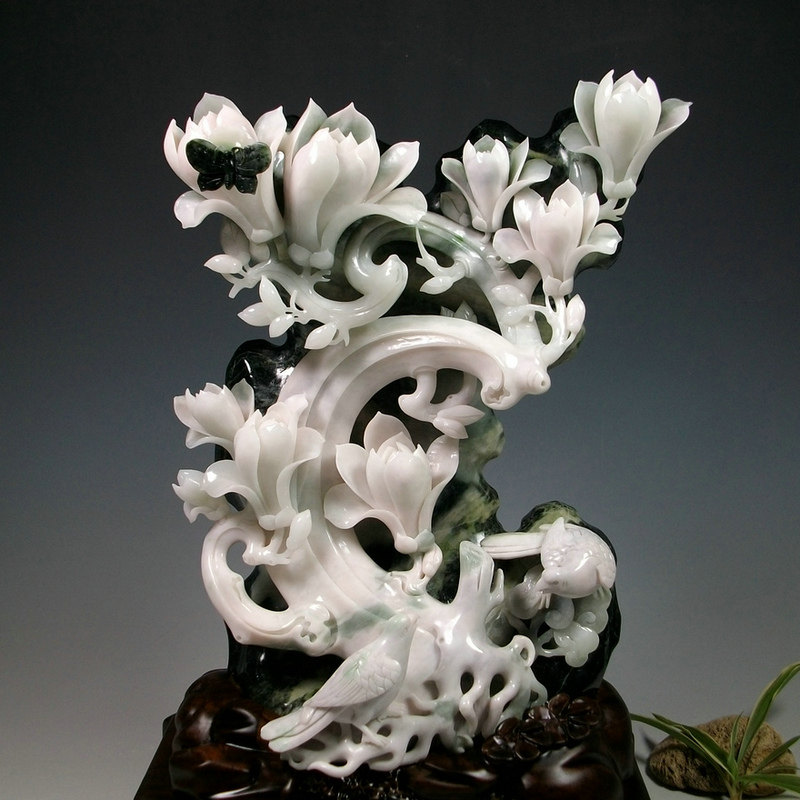 《东方雅韵》第十届陆子冈杯获奖作品独山玉艺术品