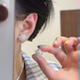 925银针烟花珍珠前后戴耳钉2025新款小众设计感气质耳环百搭耳饰