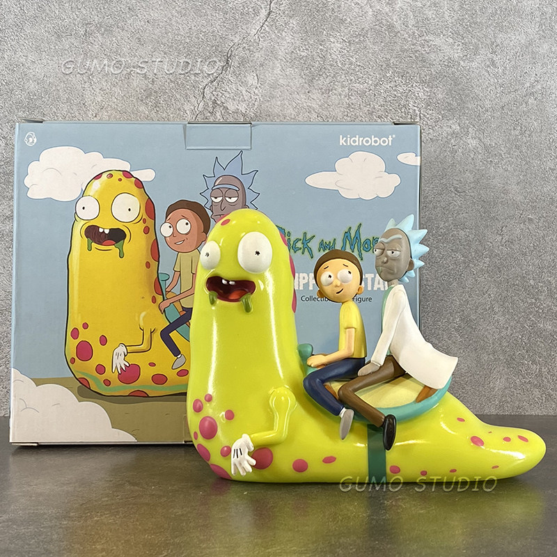 瑞克与和莫蒂rick and morty周边传送门枪钥匙扣paladone手办玩具