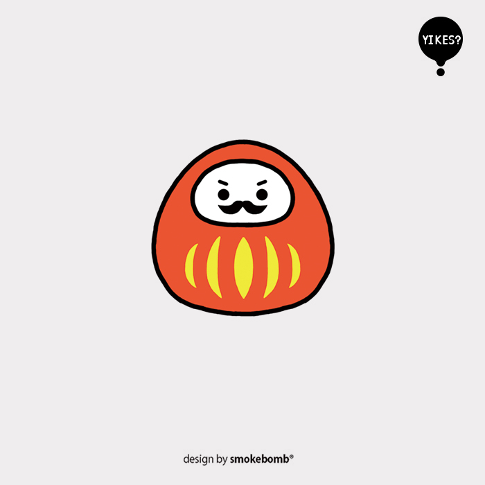 smokebomblab kids 日本民俗 達摩 祈福 創意紋身貼在類目 家居飾品, 貼飾, 其他貼飾中 - 來自Buy2taobao.com提供專業的淘寶代購服務