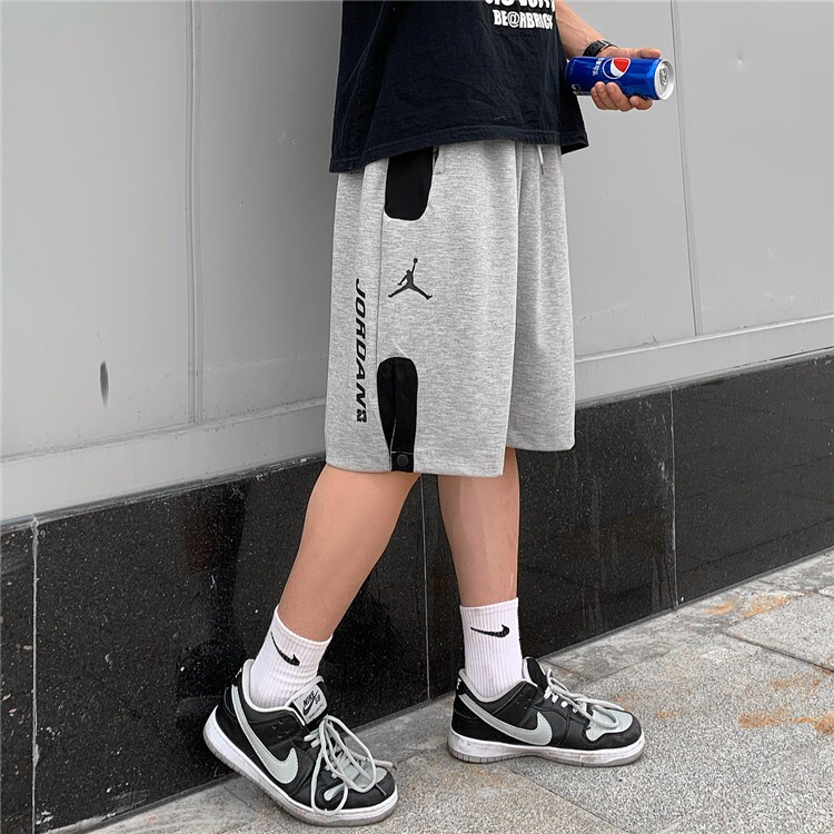 aj飞人短裤男夏季宽松五分裤潮牌乔丹休闲运动裤透气跑步篮球中裤