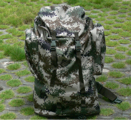 嘀嗒开啦正品07背囊部队 户外单兵携行具钢架军迷登山背包