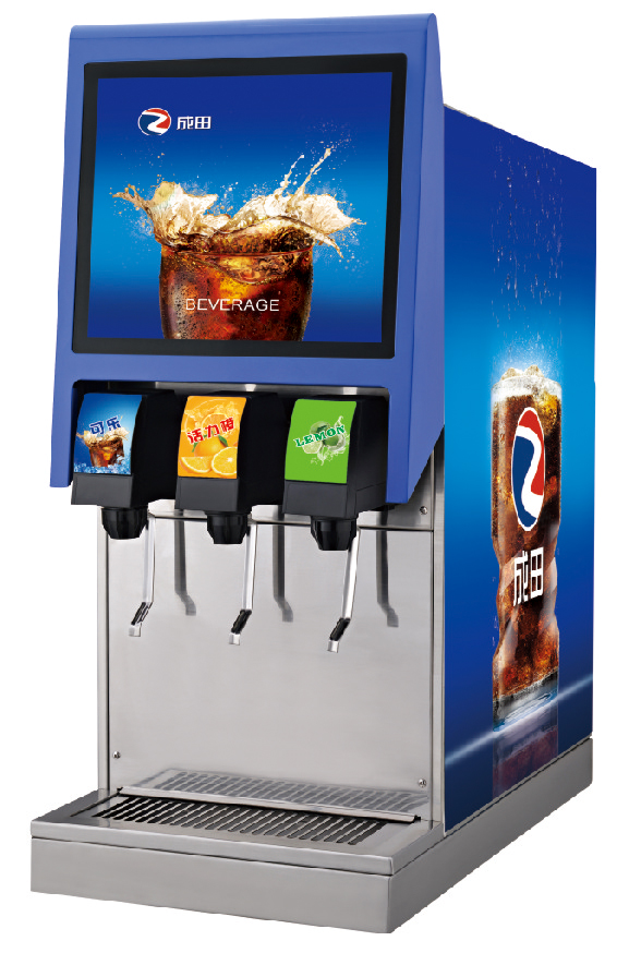 大全—亿美科糖酸饮料商用可乐机炸鸡汉堡牛排自助餐厅饮料机雪碧芬达