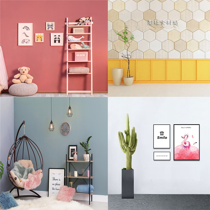 新款网红背景布主播直播背景布拍照摄影抖音背景布3d立体背景幕布