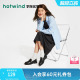 热风乐福鞋女款2025年春季新款软底单鞋复古英伦风黑色小皮鞋女鞋