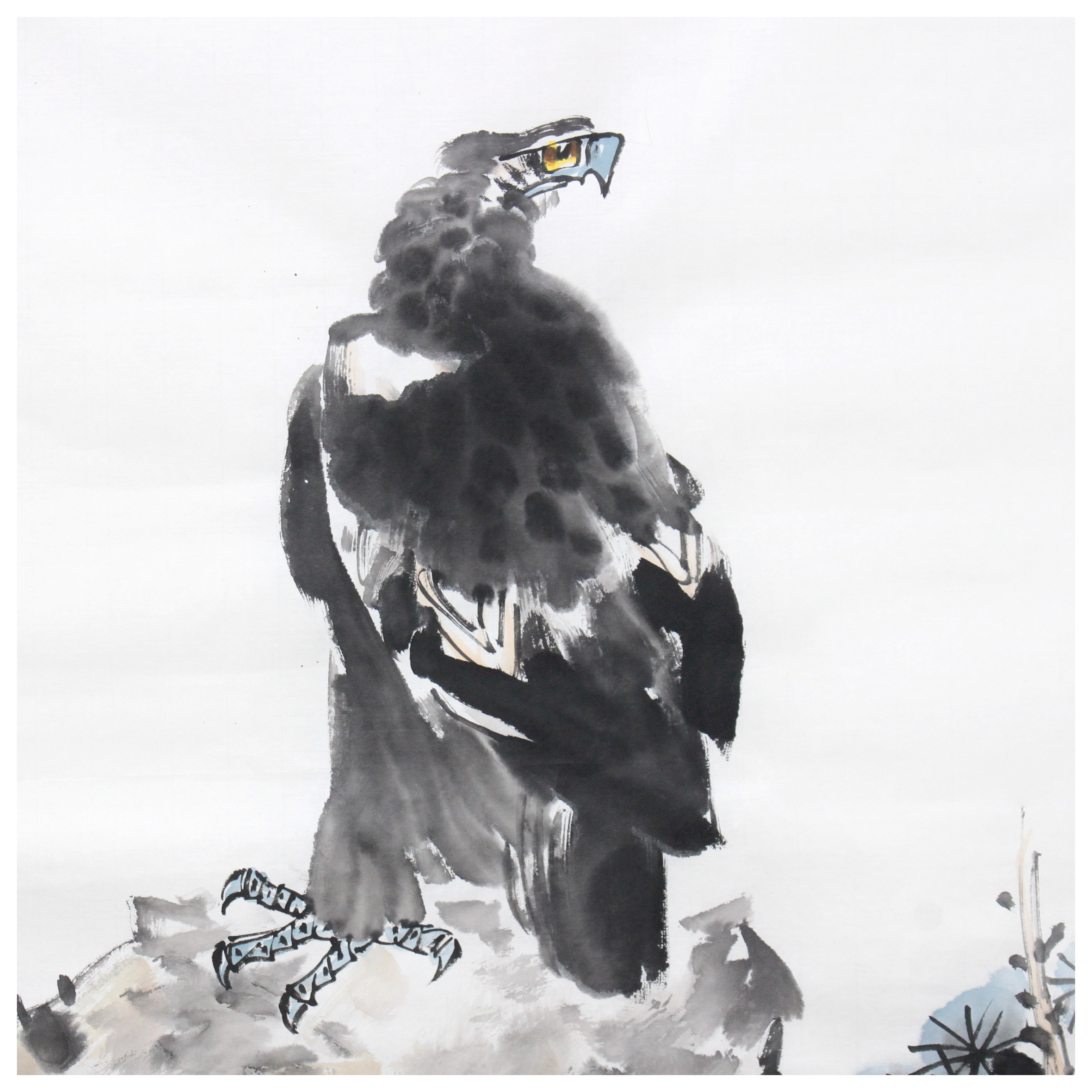 李杭《鹰击长空》李苦禅之子