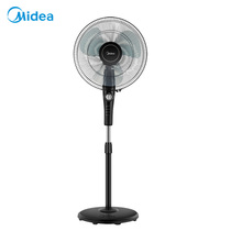 Midea electric fan household floor fan machine type silent desk living room electric fan vertical dormitory leaf fan big wind