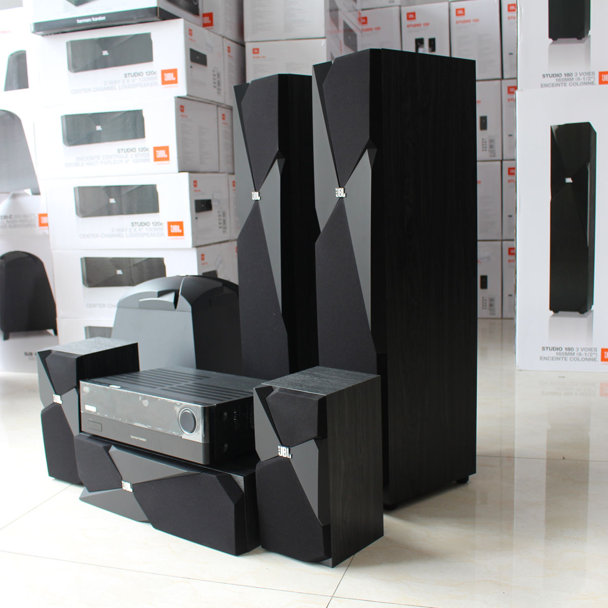 JBL STUDIO190套装5.1家庭影院音箱sub150P/130BK/120C音响管安装|ruв категории интеллектуальные устройства, умный дом, интеллектуальные оратор - от Buy2taobao.com для оказания профессиональной услуги покупки агента Taobao