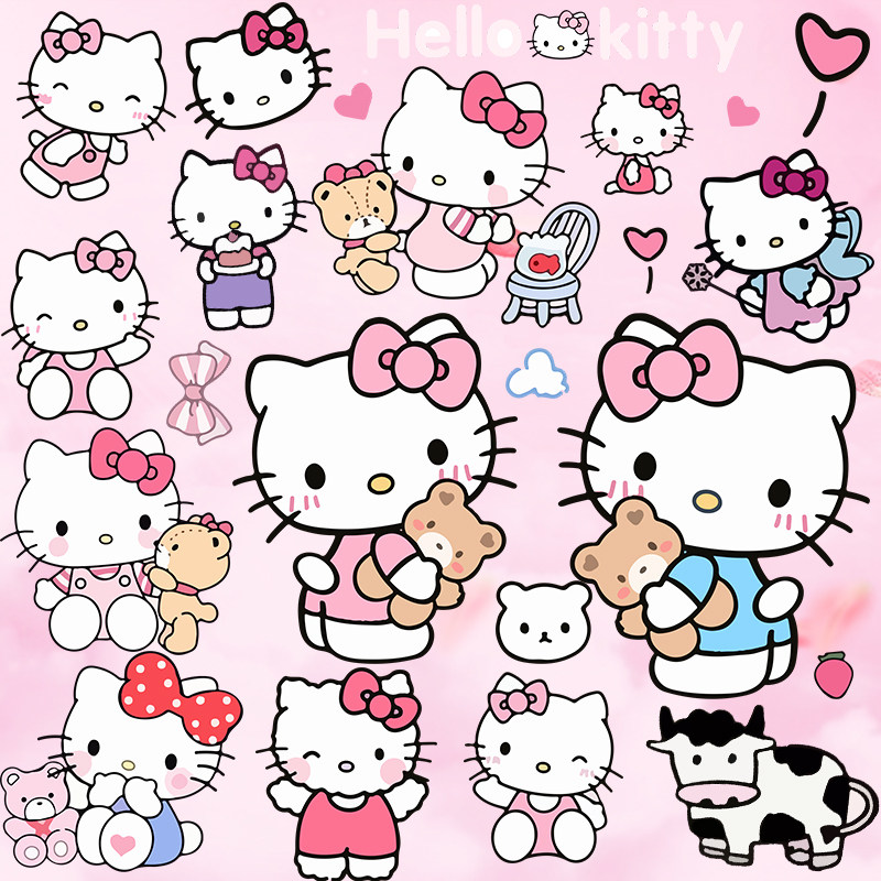 一折hellokitty贴纸小