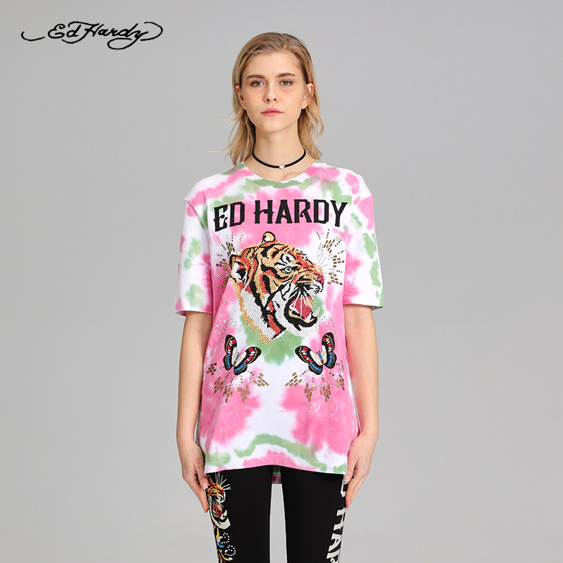 edhardy旗舰店-ed hardy 2021夏季新款经典虎头潮流皇