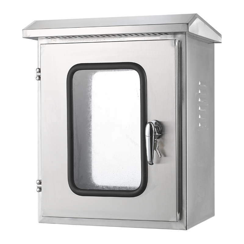 内外门不锈钢配电箱室外双层电表箱300 400 250光伏并网户外防水