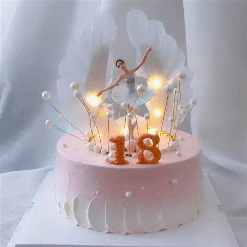 18岁女孩芭蕾舞生日蛋糕同城配送嘉兴市南湖区秀洲区平湖桐乡嘉善