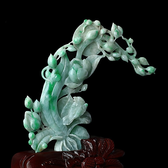 【源头好货-四会】张利永玉雕工作室俏色花鸟摆件285.48g