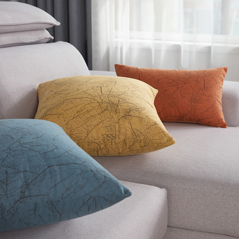 科技布抱枕飘窗床上沙发靠枕北欧简单现代靠垫长方形腰枕定做抱枕