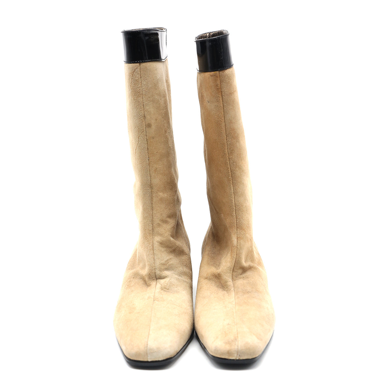 [9.5新]杜嘉班纳dolce gabbana女士翻毛长筒靴